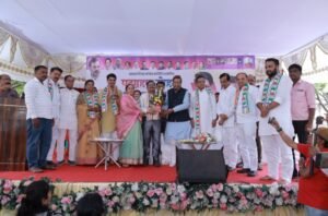 सातारा जिल्हा काँग्रेस कमिटीच्या जिल्हाध्यक्षपदी नामदेवराव पाटील (आप्पा) यांचा पदग्रहण सोहळा उत्साहात; संघटन बळकटीचा निर्धार