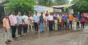 कमवा व शिका योजनेत साताऱ्यात बैलाविना बेंदूर साजरा…