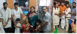 धगधगती मुंबई परिवारातर्फे आषाढी एकादशीनिमित्त भाविकांना राजगिरा लाडू, केळी व तुळशी रोपांचे वाटप