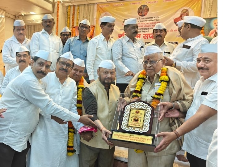 श्री गुरु दत्तात्रय महाराज कळंबे सेवा गौरव पुरस्काराने डी.जी. जाधव सन्मानित