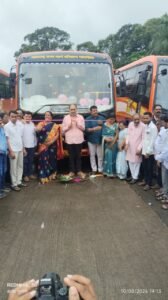 लालपरी’च्या मार्गफलकावर घोगावचे नाव