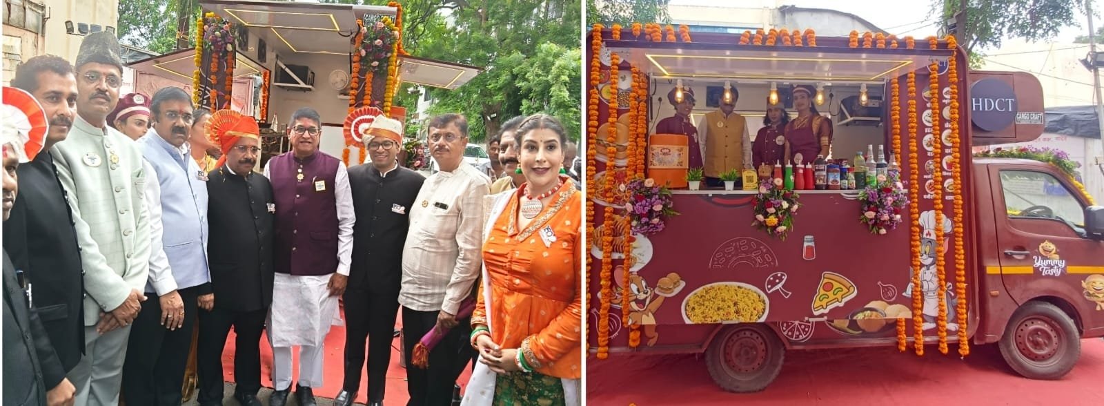 स्वातंत्र्यदिनानिमित्त विशेष कार्यक्रम आणि लायन्स इंटरनॅशनल फूड ट्रकचे उद्घाटन