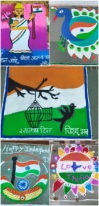निबंध, चित्रकला, वक्तृत्व, रांगोळी, प्रभातफेरी अशा विविध उपक्रमांतून शाळाशाळांमध्ये ‘घरोघरी तिरंगा’ अभियान
