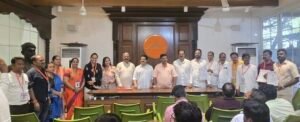 शिवसेना प्रणित राष्ट्रीय शिवस्वराज्य सेनेच्या नवनियुक्त पदाधिकाऱ्यांना नियुक्ती पत्र व ओळख पत्र वाटप