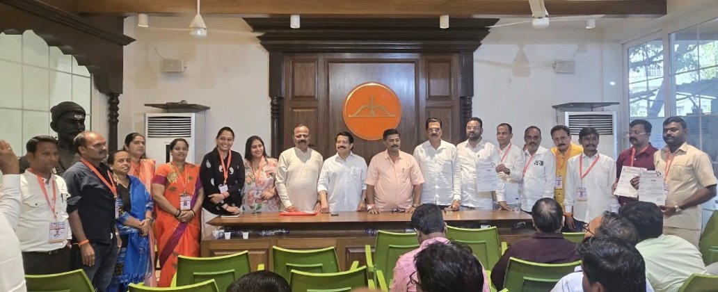 शिवसेना प्रणित राष्ट्रीय शिवस्वराज्य सेनेच्या नवनियुक्त पदाधिकाऱ्यांना नियुक्ती पत्र व ओळख पत्र वाटप