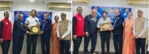 लायन्स इंटरनॅशनलतर्फे पत्रकार यशवंत खोपकर, शांताराम गुडेकर यांचा पुरस्कार देऊन गौरव