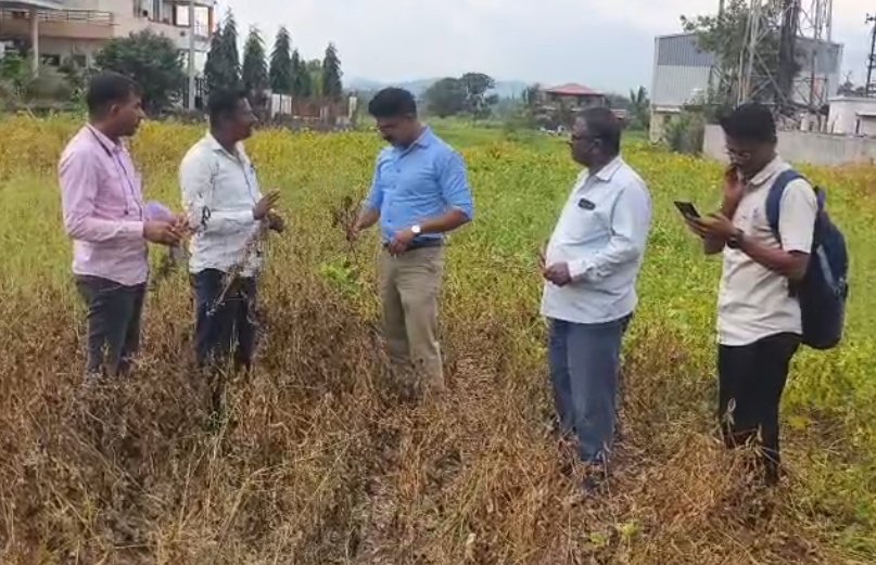 सातारा जिल्ह्यात पिकांच्या नुकसानीचे पंचनाम्यासाठी खंडाळा तालुका आघाडीवर…