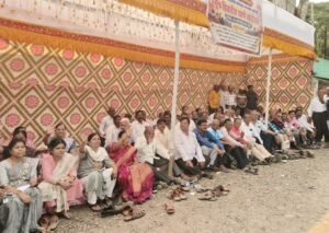 साताऱ्यात सेवानिवृत्ती न्यायिक कर्मचाऱ्यांच्या वेतन सुधारणा प्रस्तावा बाबत आंदोलन….