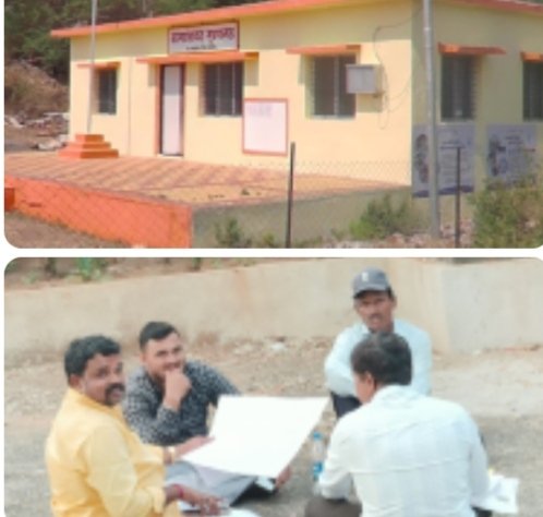 भूषणगड तलाठ्याच्या मनमानी कारभाराने सातारा येथे मांडली गाऱ्हाणी……